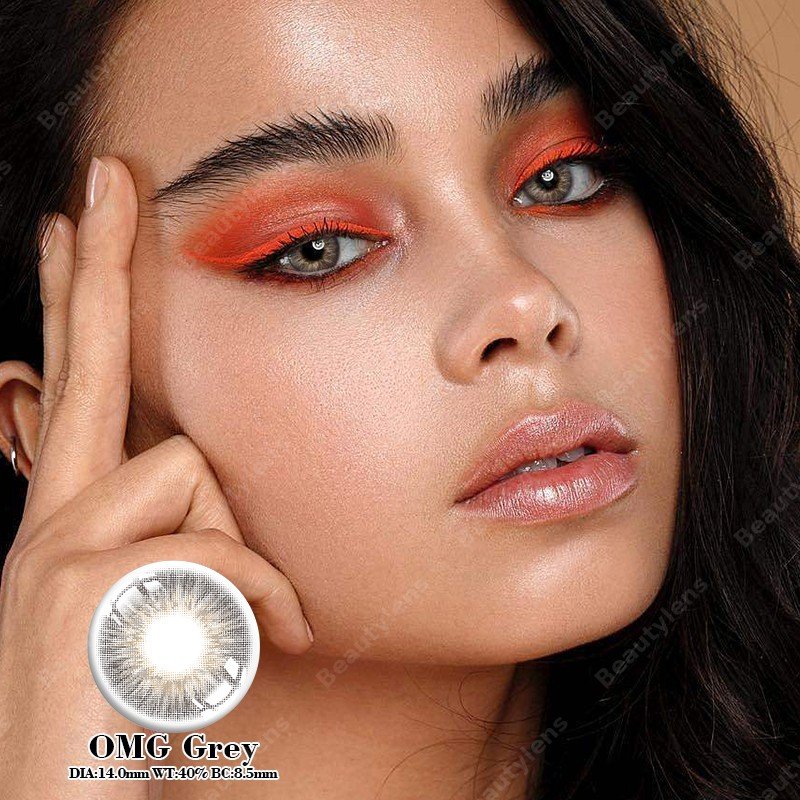 14.0mm Diameter Circle Lens Makeup Cosmetic Colored Contacts HEMA Material