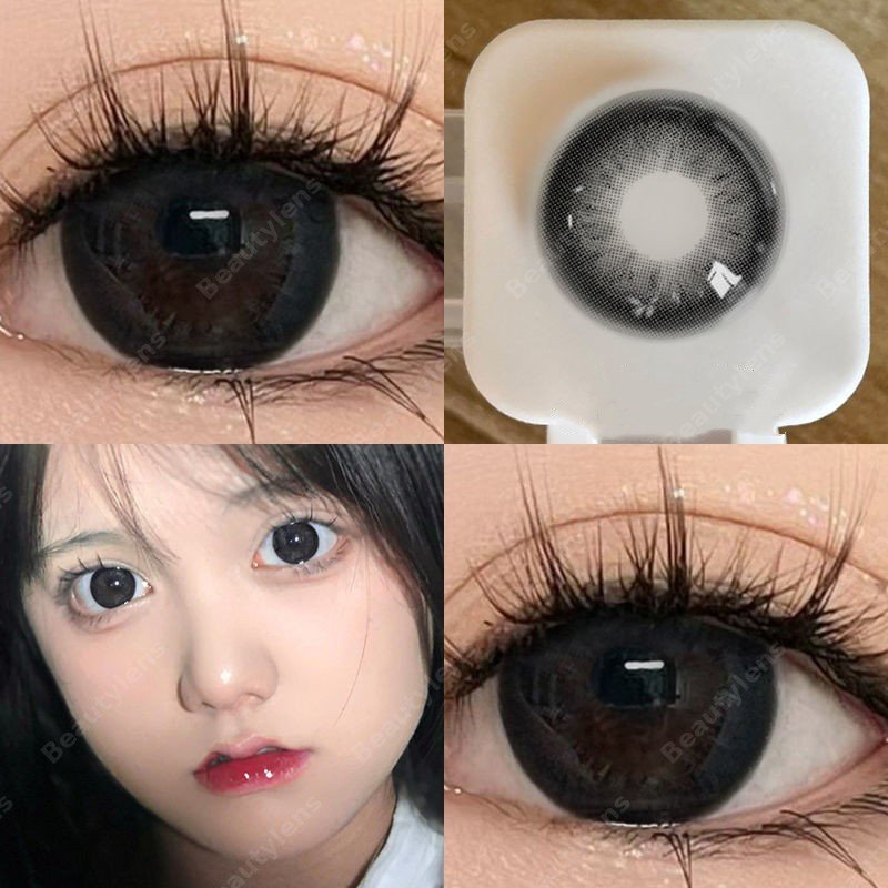 Black Disposable Contact Lenses Comfortable One Day Color Contact Lenses