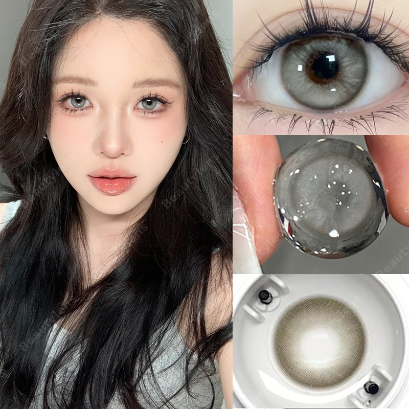 Hygienic Single Use Contact Lenses Versatile Style With Frosted Cool Gradient