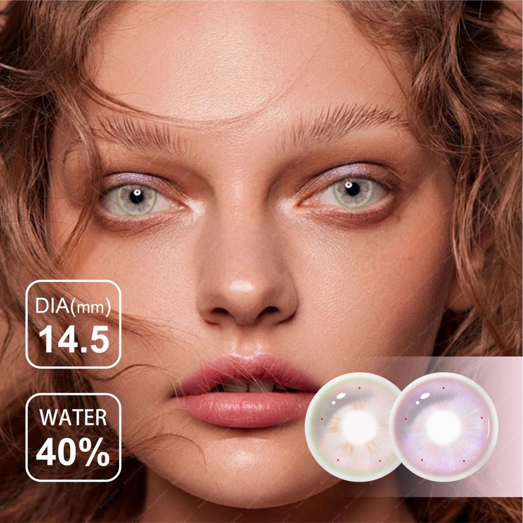 Forest Berry – Colored ContactsDaily Disposal | HEMA Material | 14.5mm | Plano (0.00) | 6-Tone Design